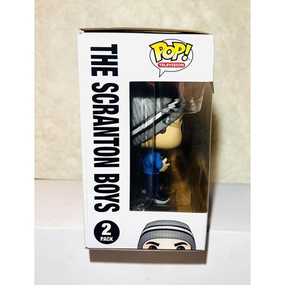 Funko Pop! The Office Scranton Boys - 2 Pack - Michael and Dwight FYE Exclusive - Picture 4 of 6